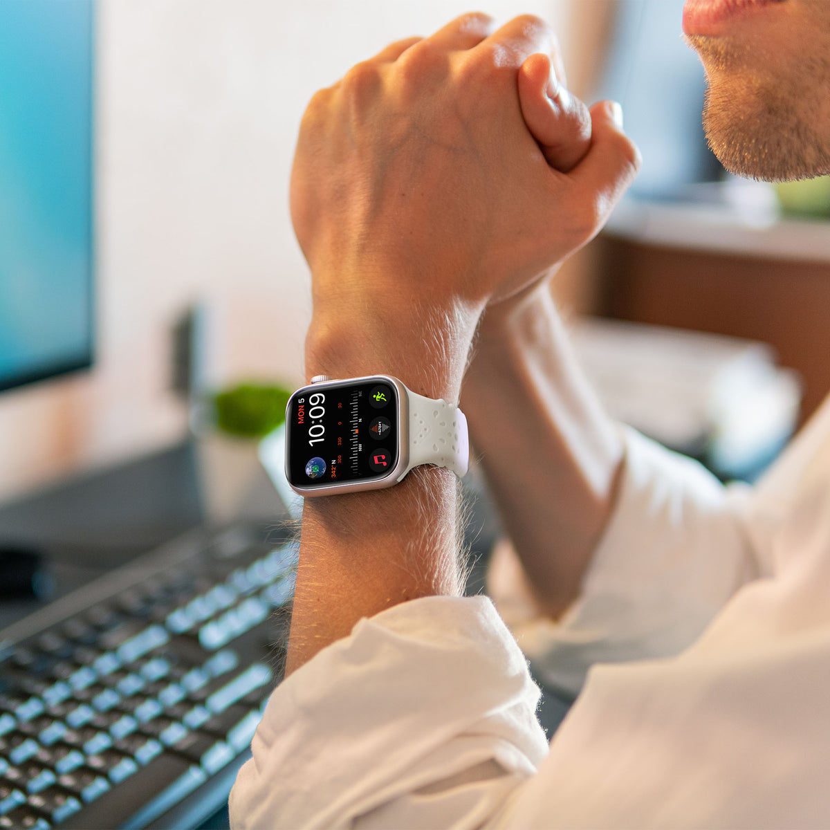 Apple Watch Band - Perforated Silicone – Merkury Innovations