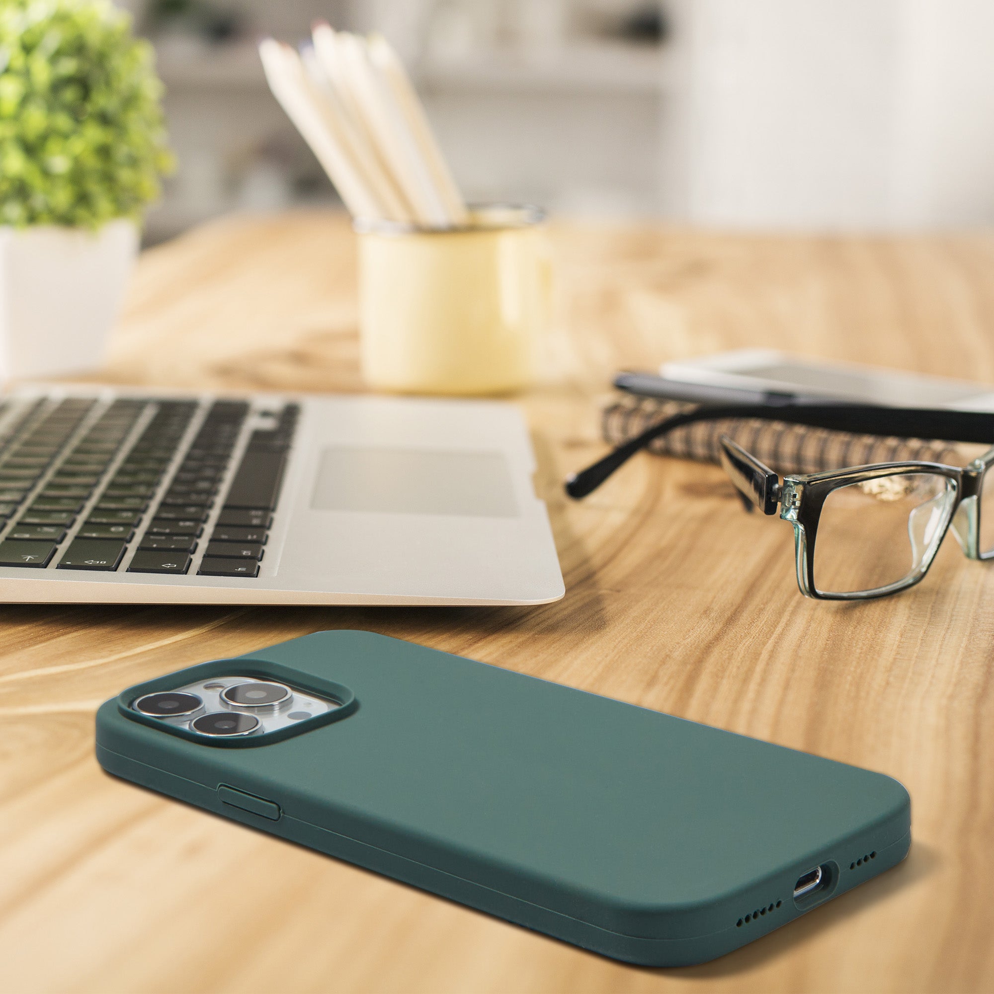 FLEX Silicone Case - 14 Pro Max - Moss