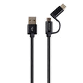 2IN1 MICRO/TYPE C CABLE-BLACK