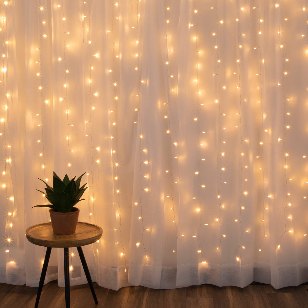 Cutain Lights.  Cascading led lighting