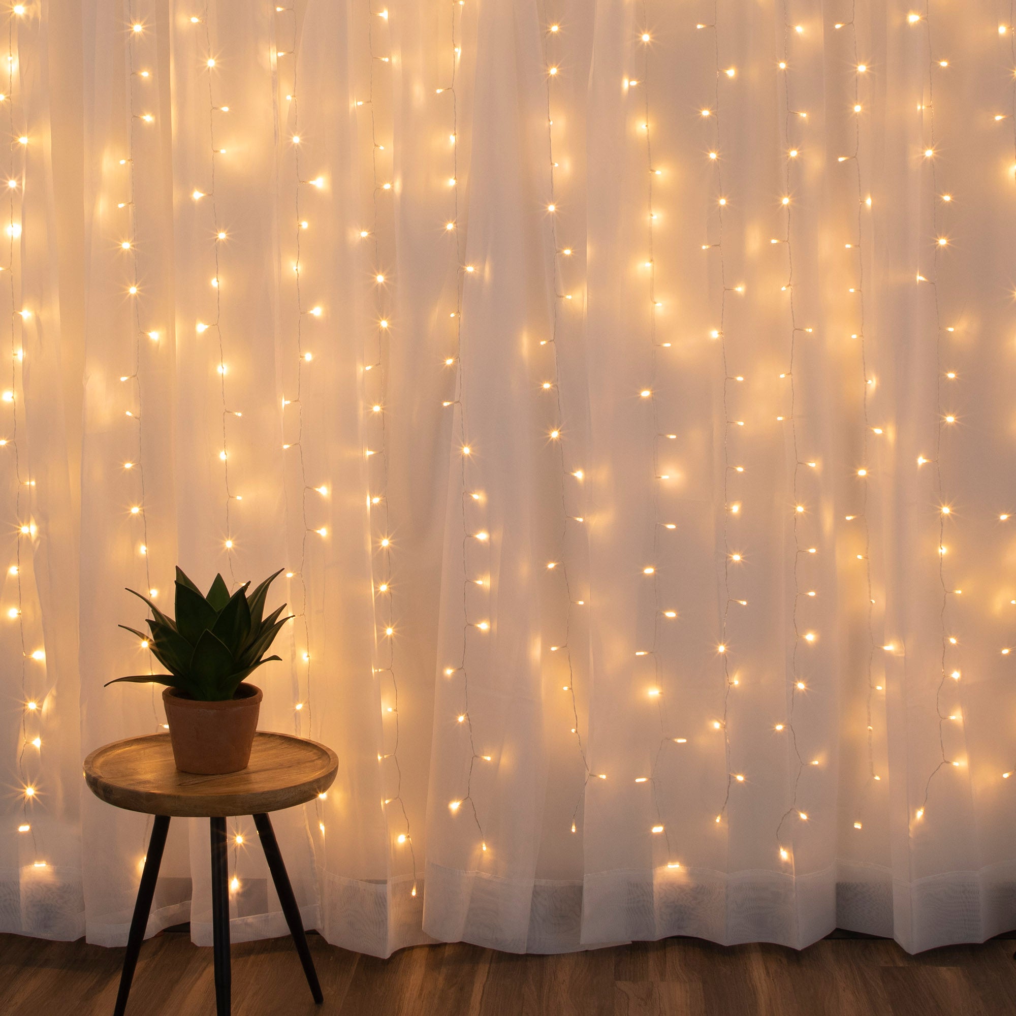 Cutain Lights.  Cascading led lighting