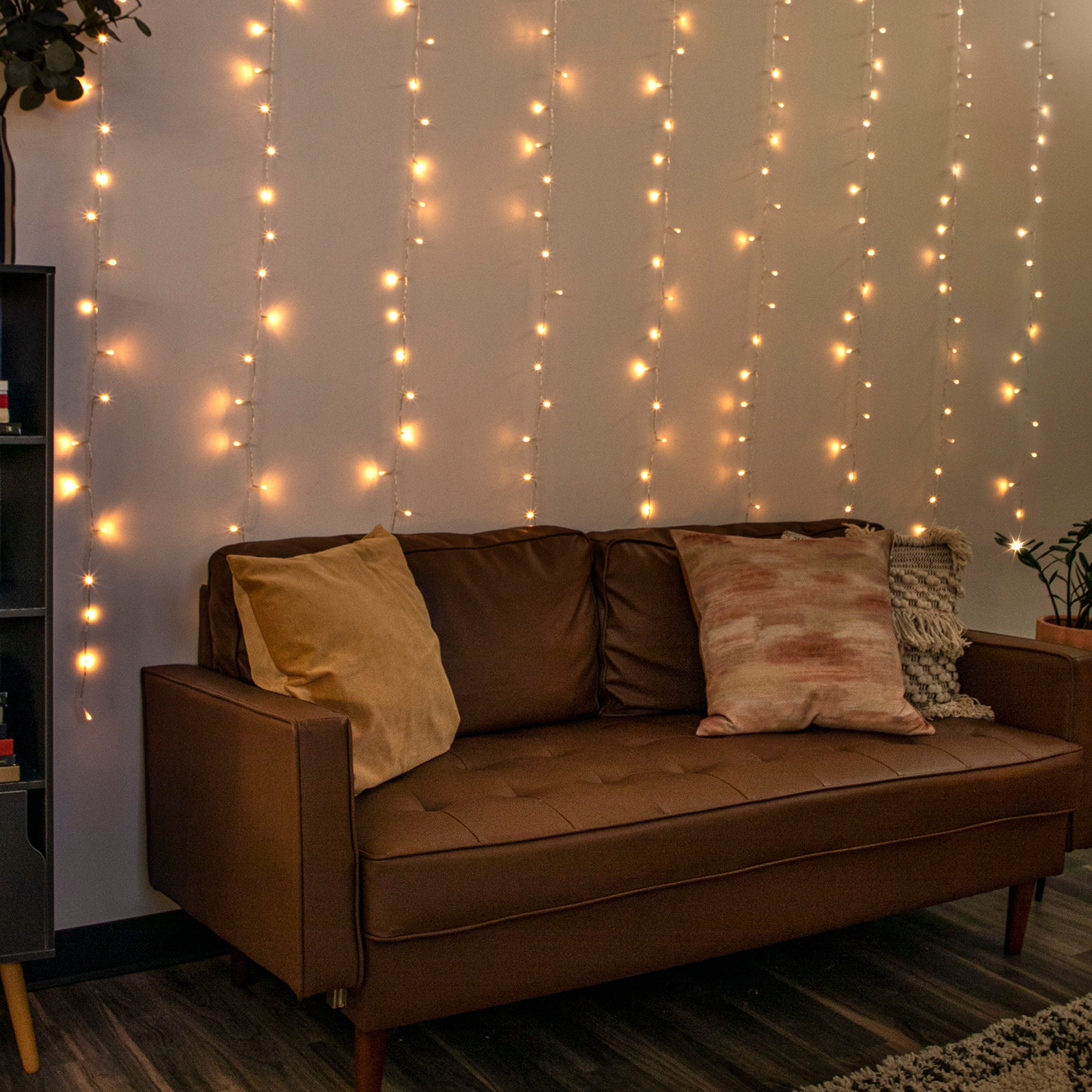 Cutain Lights.  Cascading led lighting