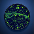 Luminous Wall Clock Glow in the Dark