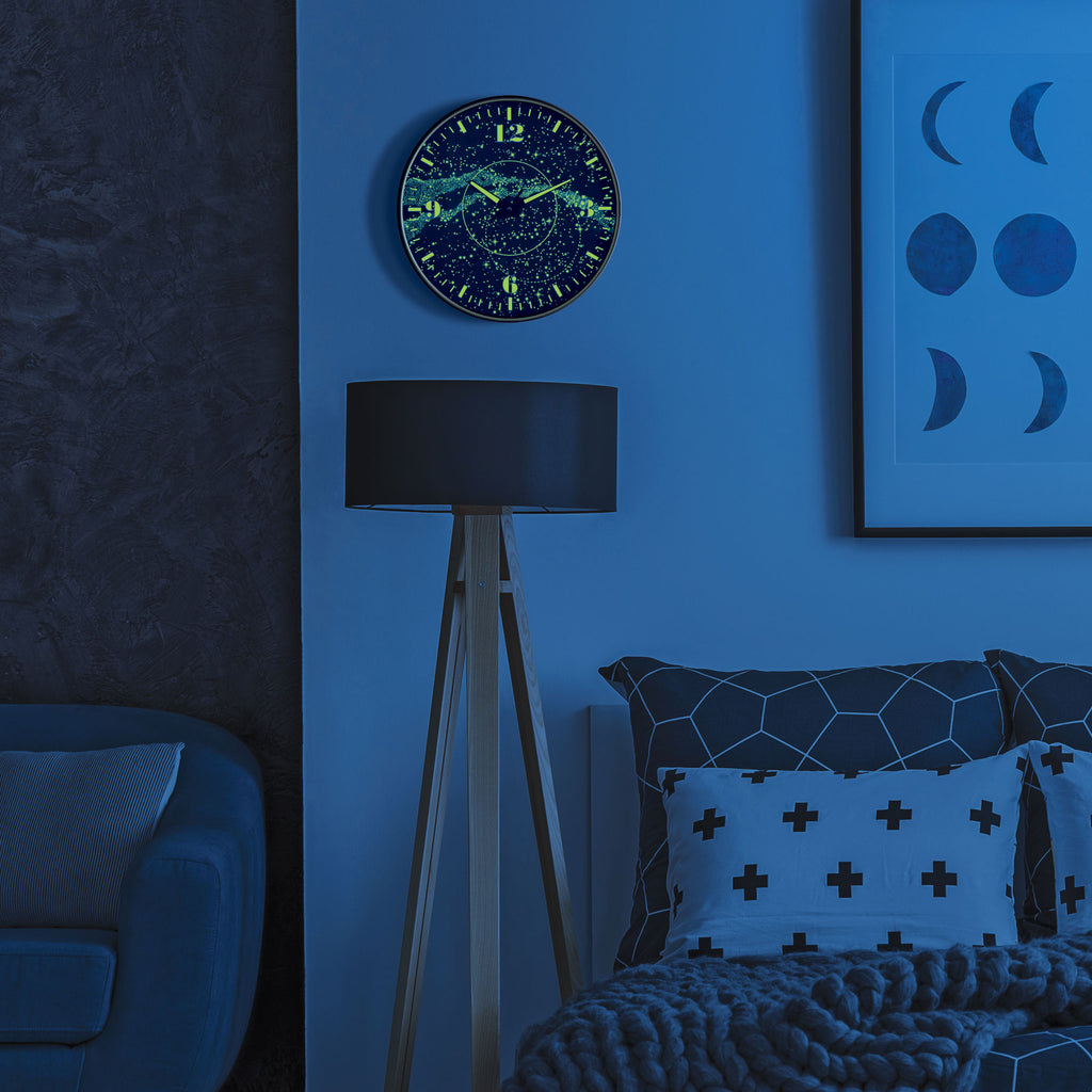 Luminous Wall Clock Glow in the Dark