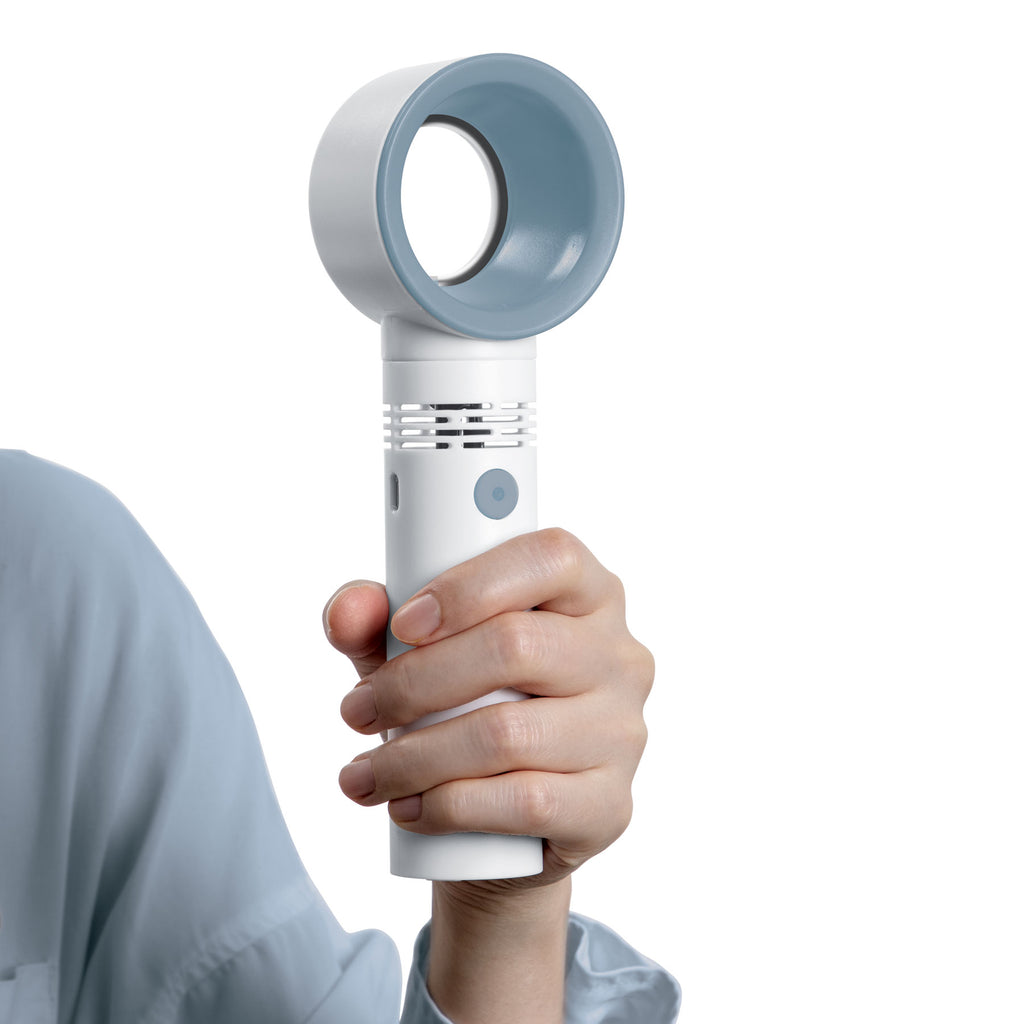 Whirlwind Handheld Fan - Dusty Blue