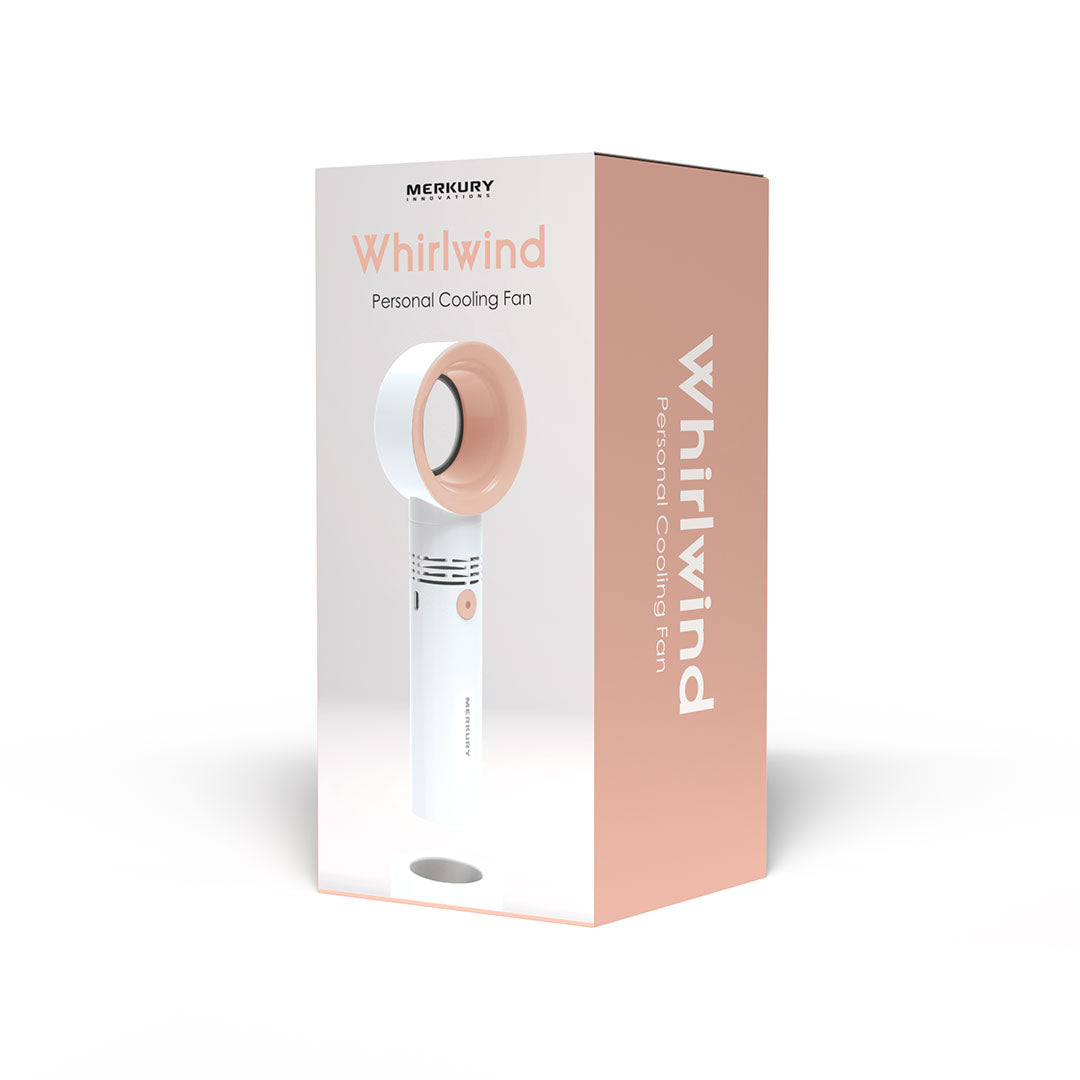 Whirlwind Handheld Fan - Dusty Pink