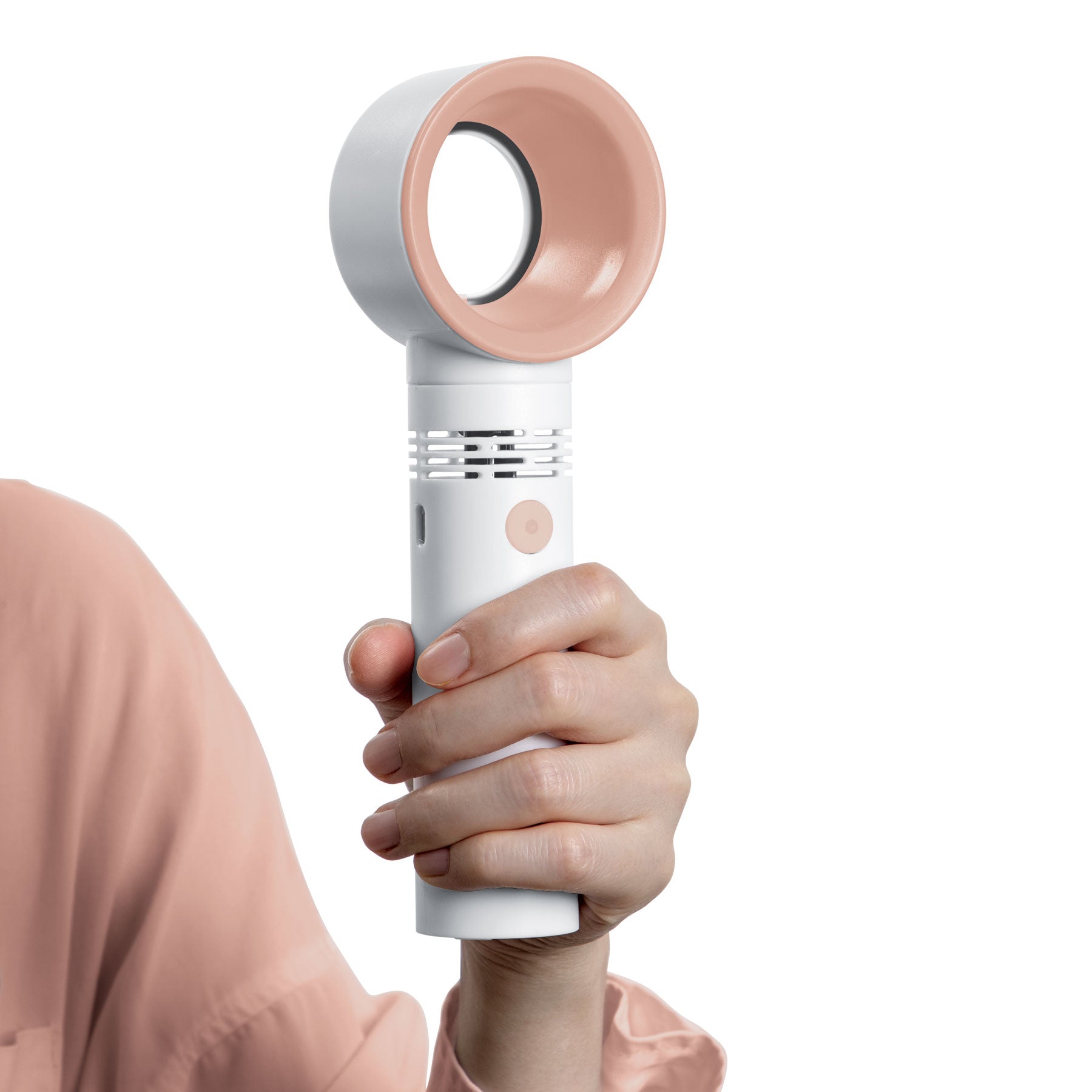 Whirlwind Handheld Fan - Dusty Pink
