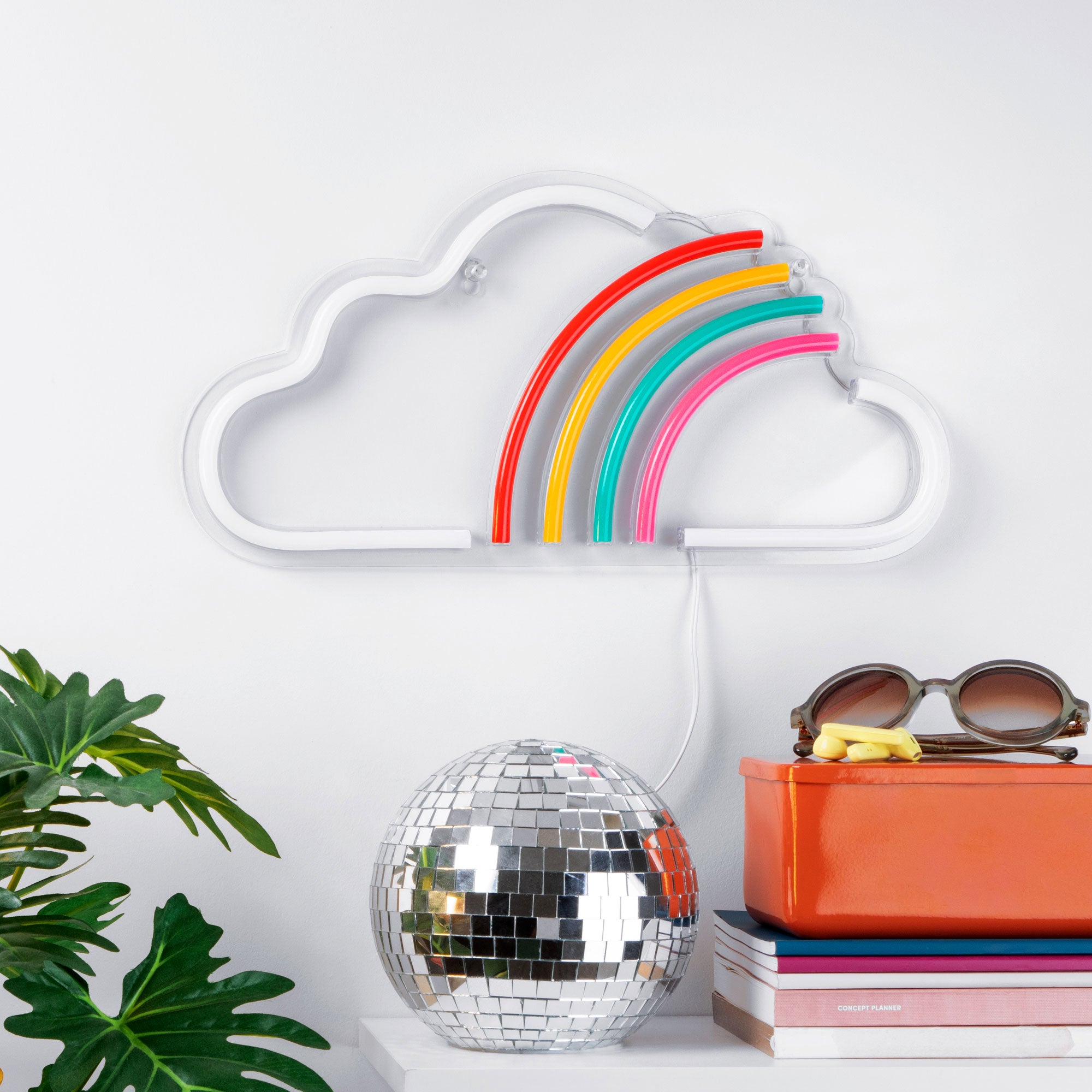 Rainbow Cloud Neon Sign