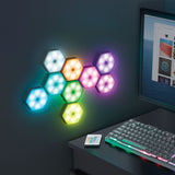 Hex-Glo Touch-Activated Multicolor LED Lights