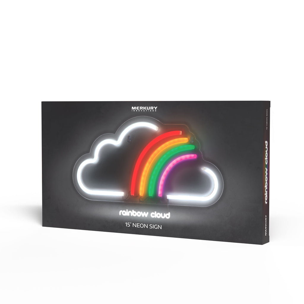 Rainbow Cloud Neon Sign