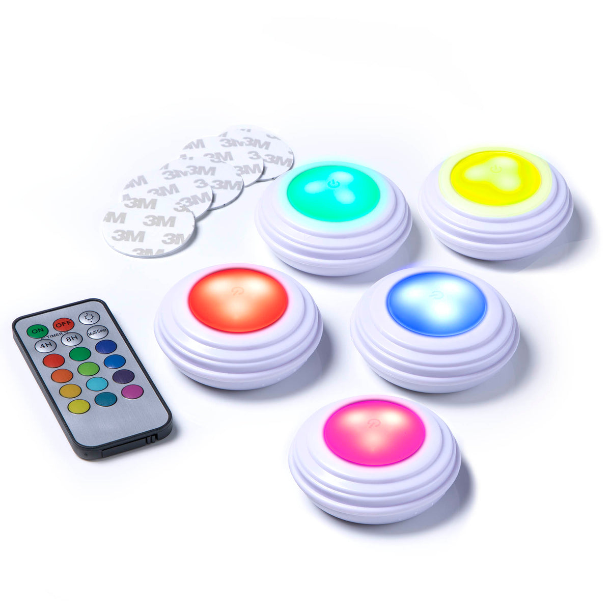 Multi-Glo, LED Color + White Ambient Lights