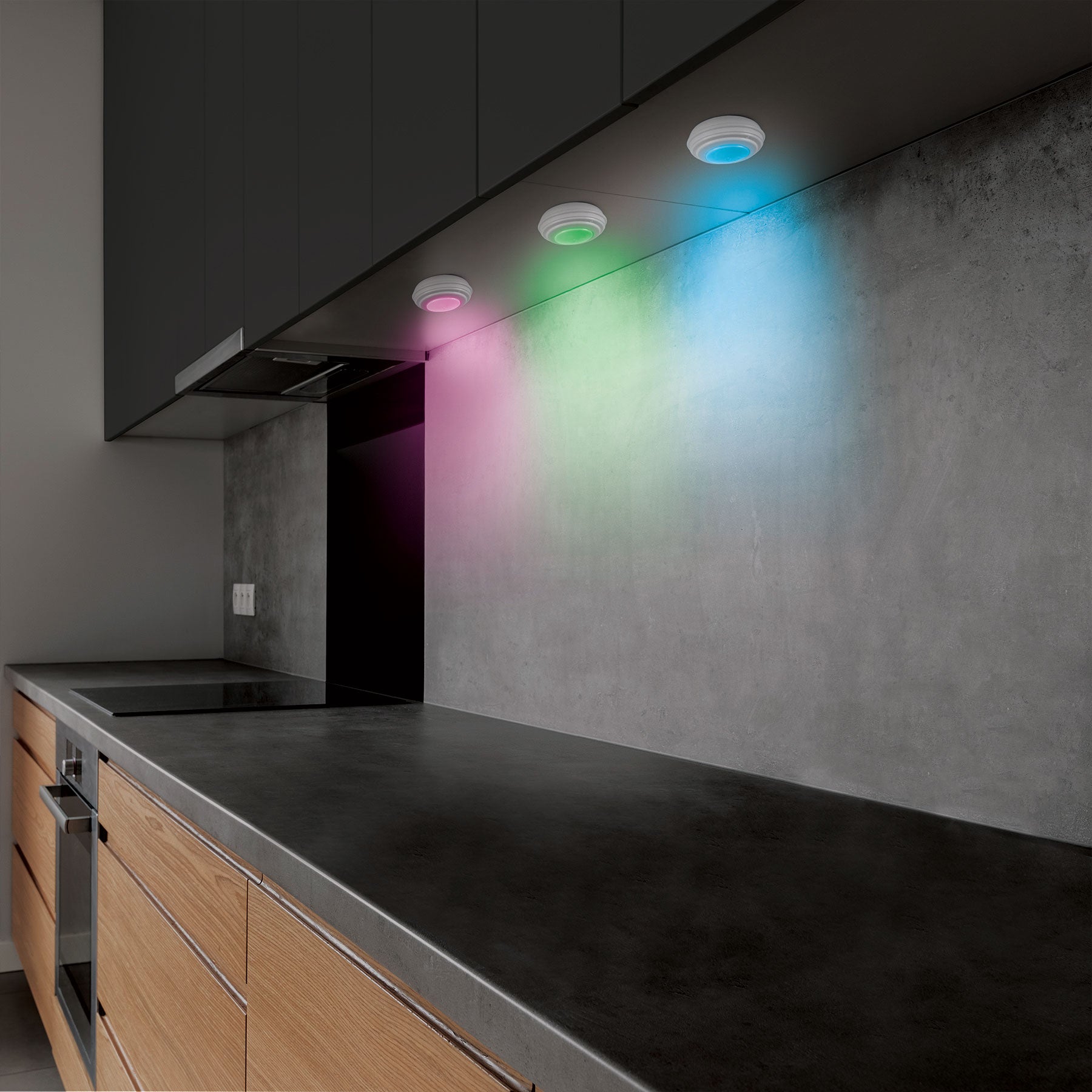 Multi-Glo, LED Color + White Ambient Lights