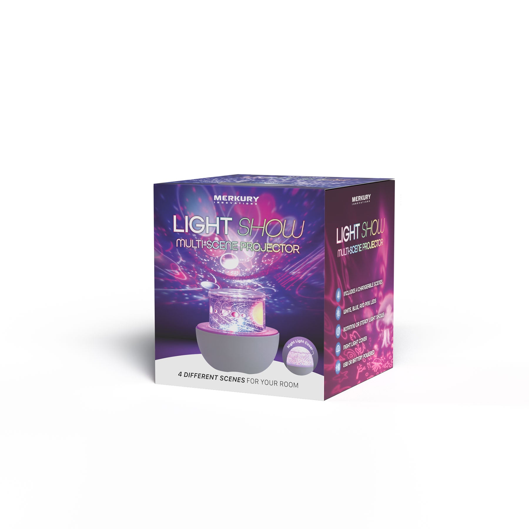 Light Show Multi-Scene Projector