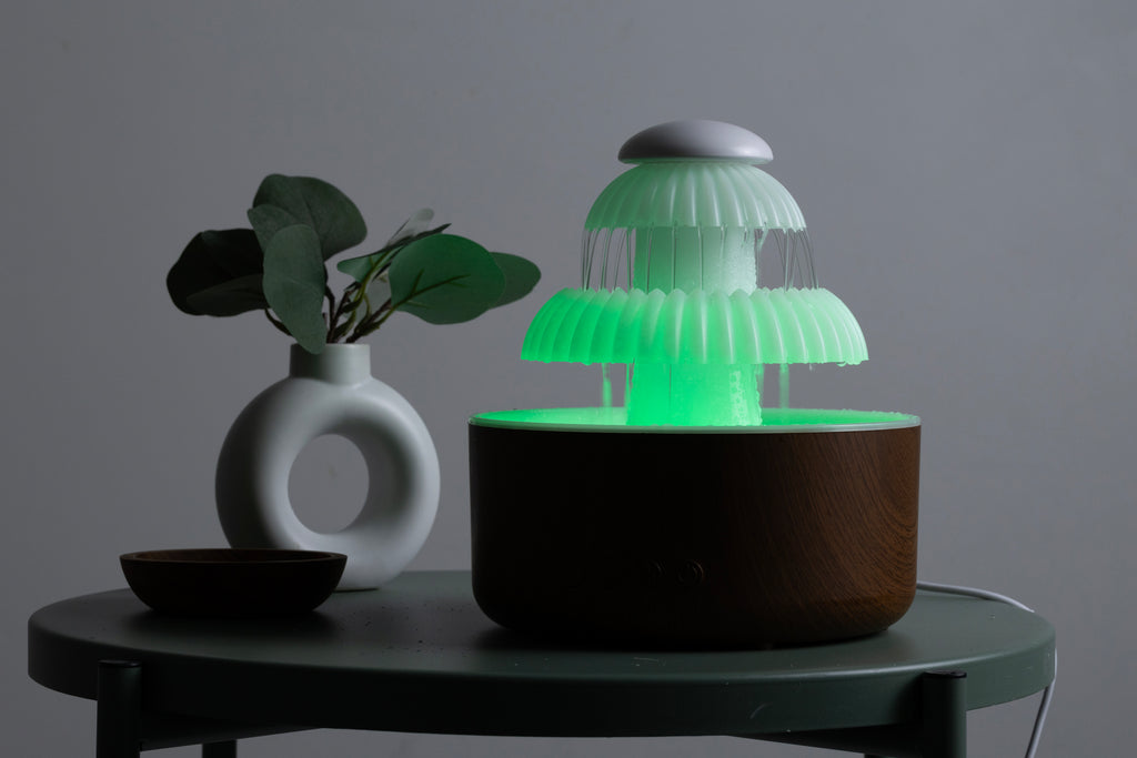 RGB Waterfall Mood Lamp