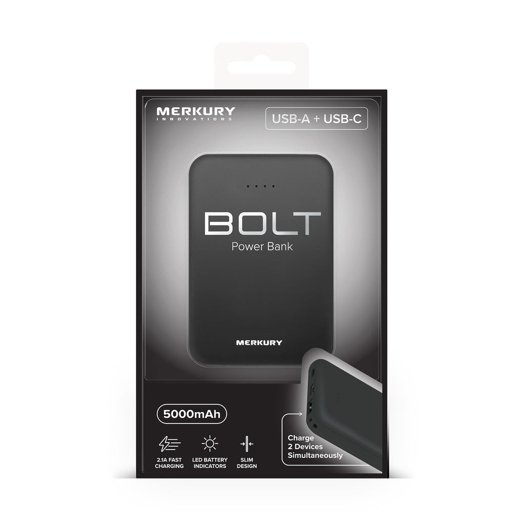 Power Bank - 5000mAh - Black