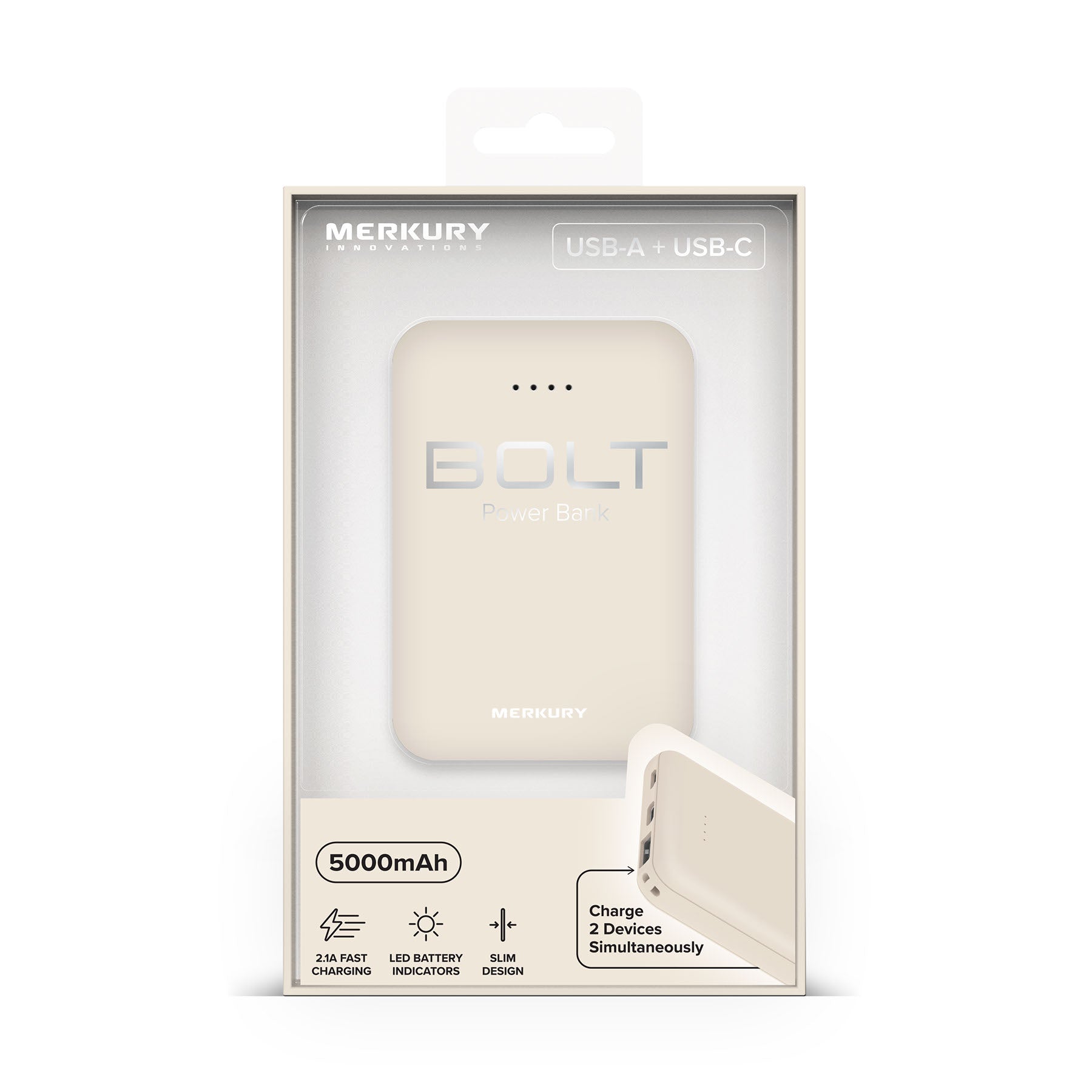 Power Bank - 5000mAh - Willow