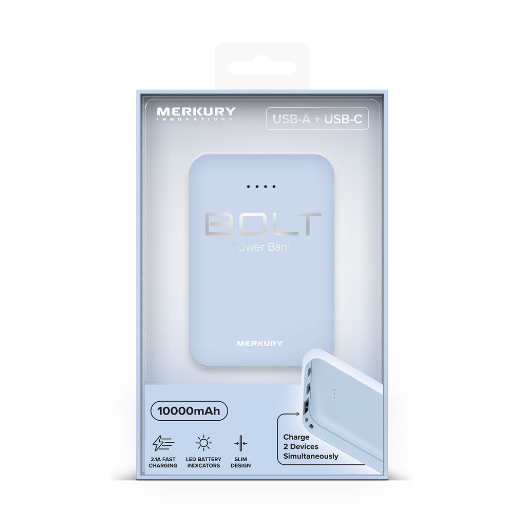 Power Bank - 5000mAh - Sky Blue