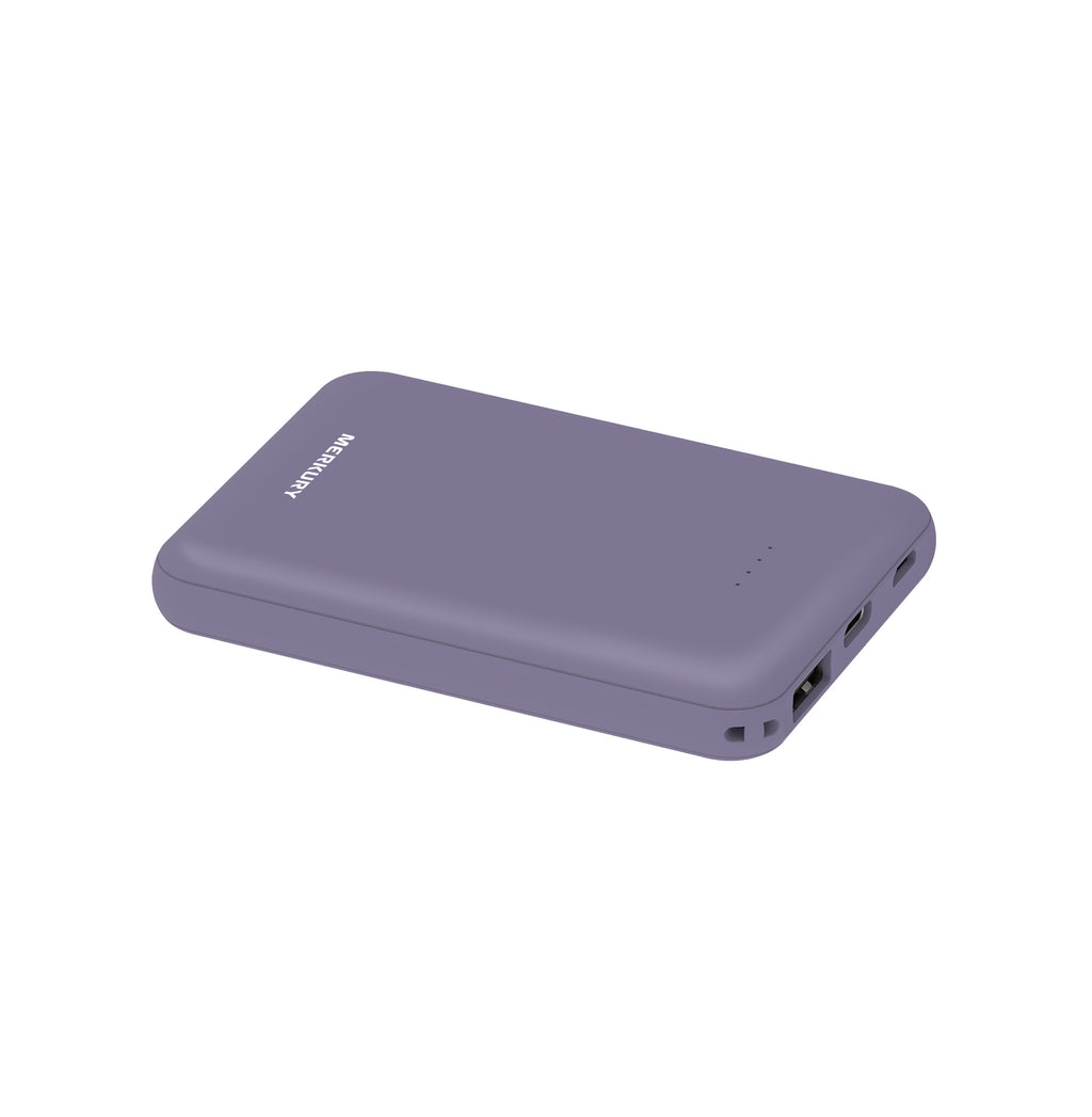 Power Bank - 5000mAh - Lavender Gray