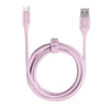 6 Ft Fabric Cable -USB-A to USB-C-Lilac