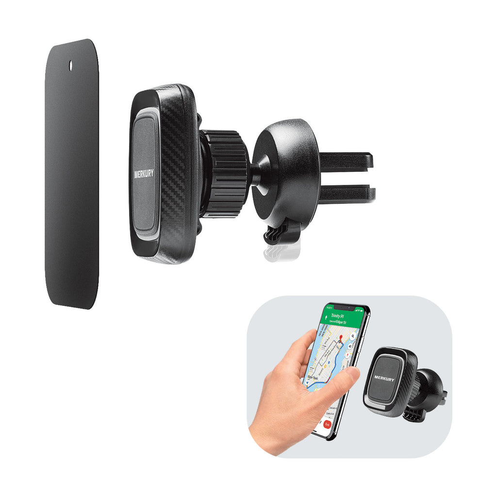 Magnetic Air Vent Car Mount - Black