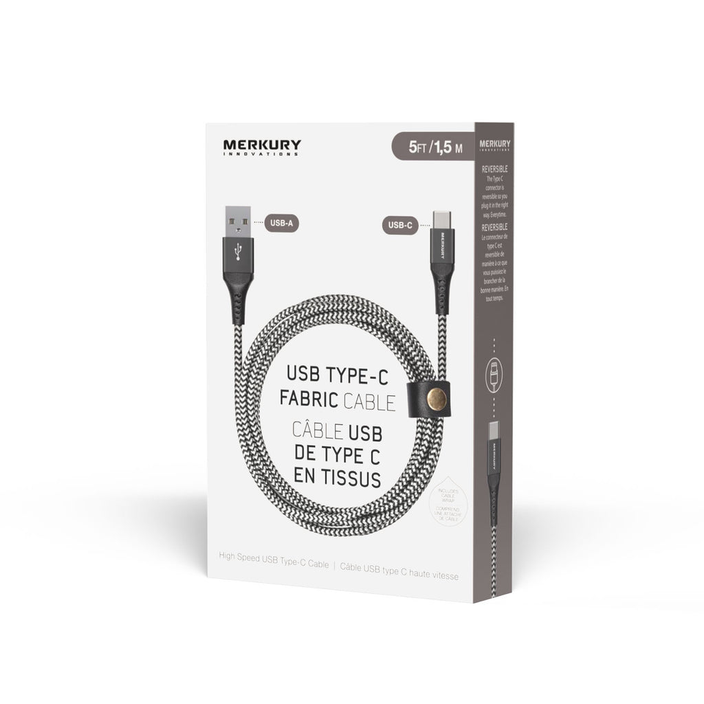 5 FT. Cable A to Type C USB 2.0