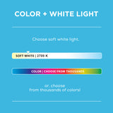 Smart Wi-Fi Bulb 2 Pack – Color