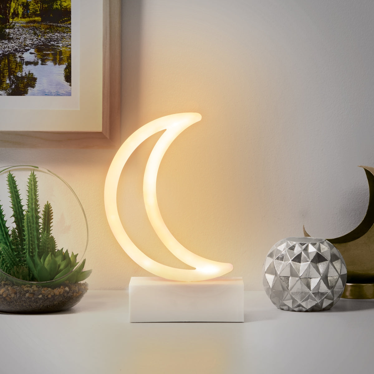 Mini Moon Neon Light